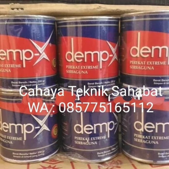 Lem Demp X Epoxy Resin Perekat Atau dempul Serba Guna Guna