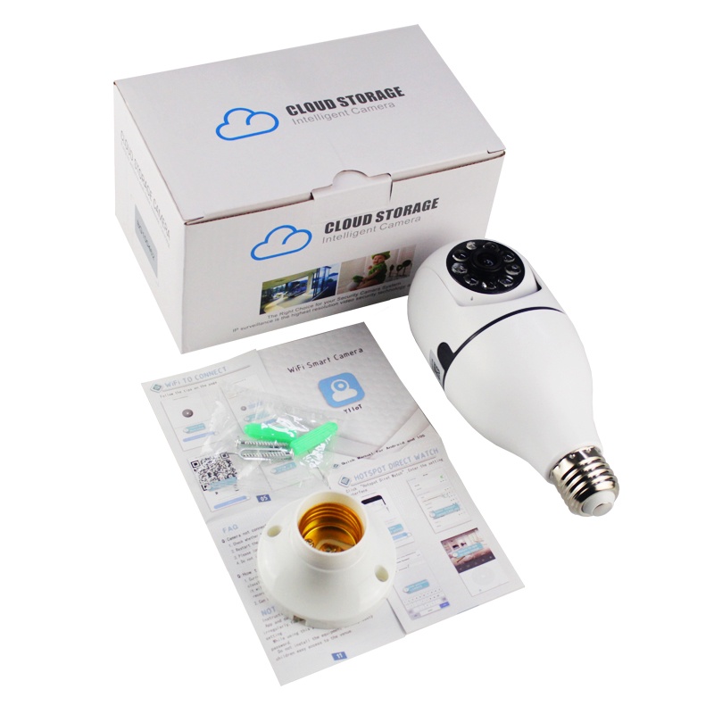 PTZ Smart IP Camera CCTV Lampu 1080P-2.0MP [YIIOT] Kamera