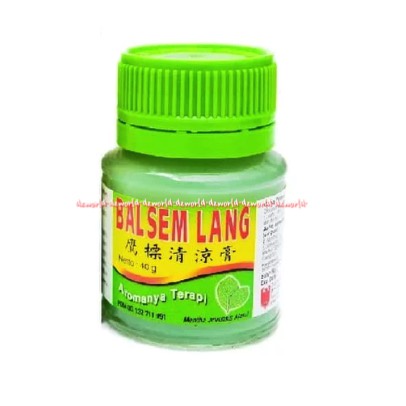 Eagle Balm Balsem Lang Aromatic Soothing 20gr Bal sem Caplang Cap Lang Untuk Pusing masuk Angin Pegal Pegal Balm Hijau