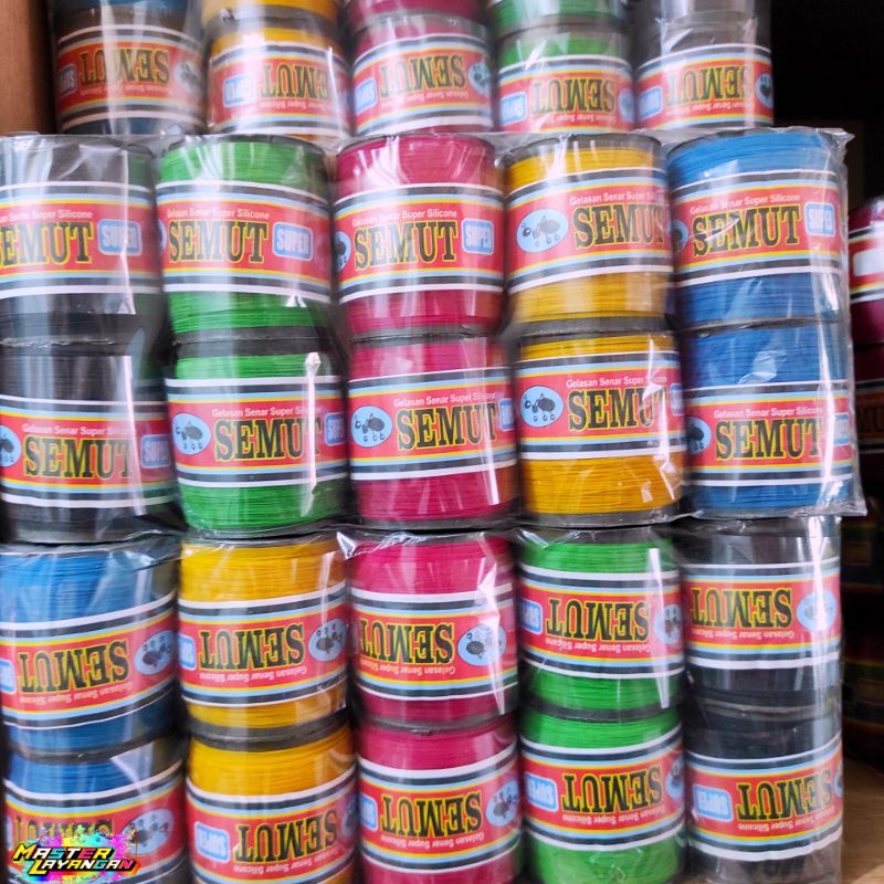 Grosir Isi 10 Pcs - gelasan - senar gelasan cap SEMUT tajam kasar - senar aduan tidak mudah luntur -