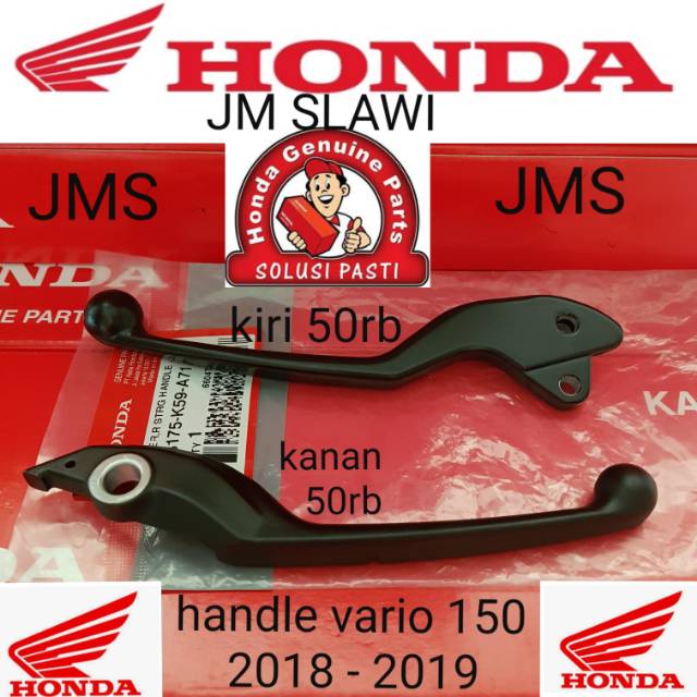 handle vario 150 kiri dan kanan 2018-2021 ori ahm