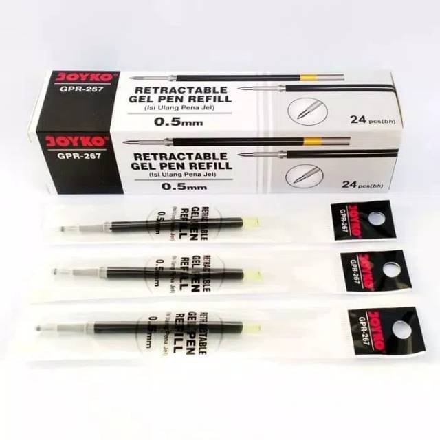 

Refill isi pulpen gel joyko GPR-267