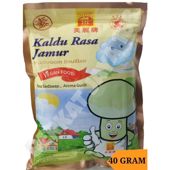 

Kaldu Jamur Mili 40 gr - kemasan CLIPPER (Premium Quality) bkn Totole