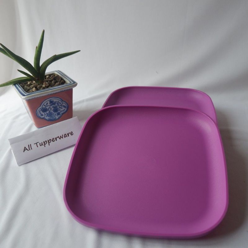 CUCI GUDANG TUPPERWARE BREAKFAST PLATE || Piring Kotak tupperware