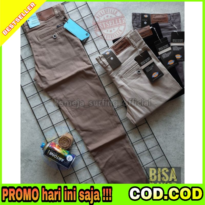 Celana Panjang Chinos Cino Chino Insight Pensil Skinny Pria /Cowo Slimfit Murah Berkualitas