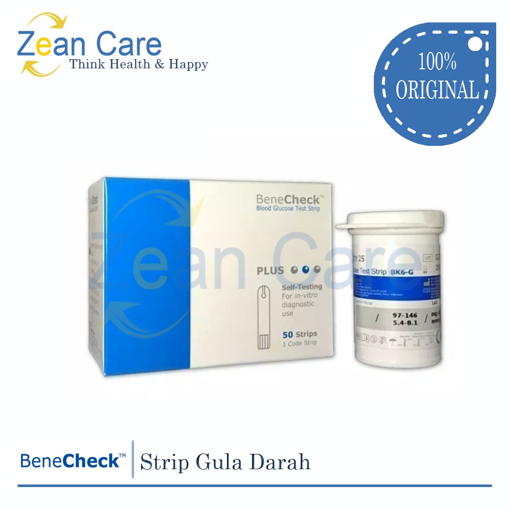 Strip Gula Darah Benecheck - Benecheck Blood Glucose