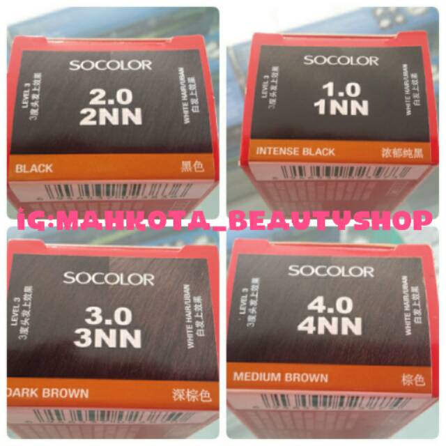 CAT SEMIR RAMBUT MATRIX SO COLOR PROFESSIONAL HAIR COLOR SOCOLOR