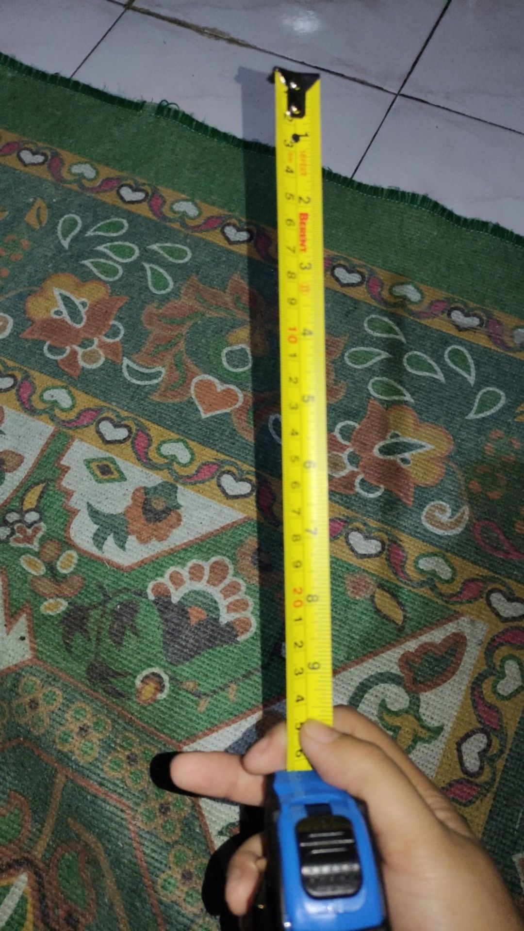 Berent Measuring Tape (meteran) 3, 5, 7.5, 10 Meter Alat Ukur Industri / Pertukangan