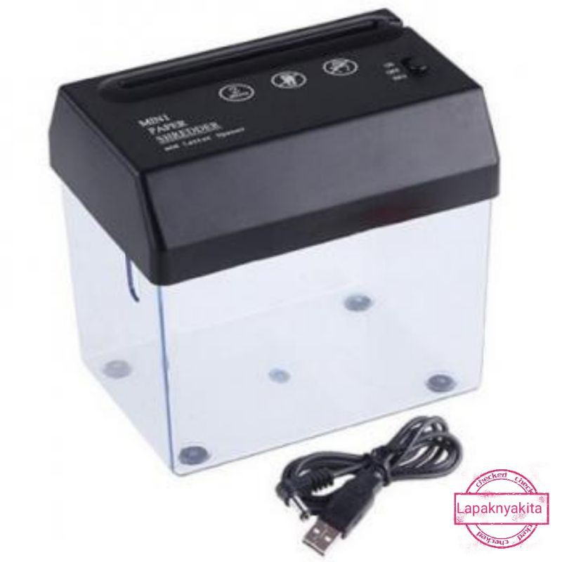 

[ COD ] Jakcom Mini USB Paper Shredder with Letter Opener Penghancur Kertas Elektrik Mesin Praktis - SW501