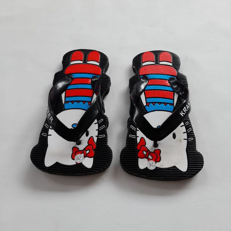 Sandal Jepit Anak Karakter Hello Kitty