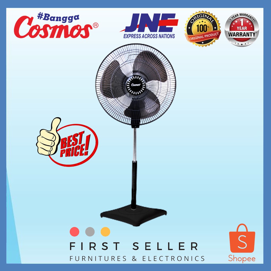KIPAS ANGIN BERDIRI / STAND FAN COSMOS 16SDB / 16 XDC ( 16 INCH) ORIGINAL 100% TERMURAH !