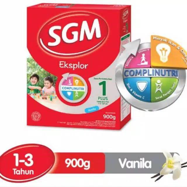 

SGM Eksplor 1 PLUS 900 gram vanilla / madu