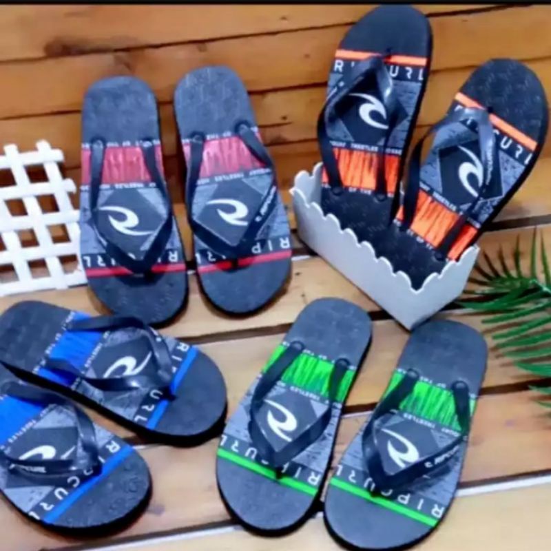 Sandal Jepit pria RipcurL Bisa cod bayar di Tempat