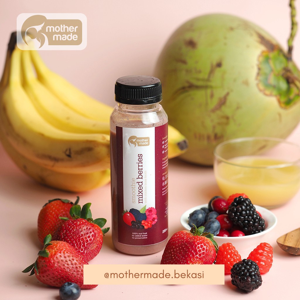 

Mixed Berries + Bone Broth Smoothies - (250ml)