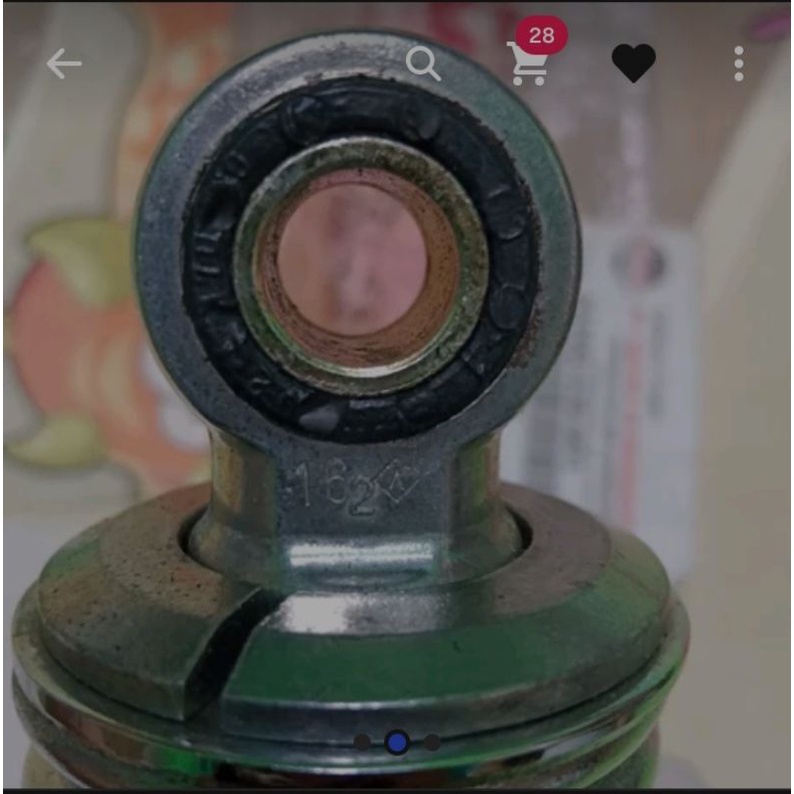 sok skok shok shock belakang Honda gl100 gl125 gl 100 125 ori original orisinil asli 52400-439-901