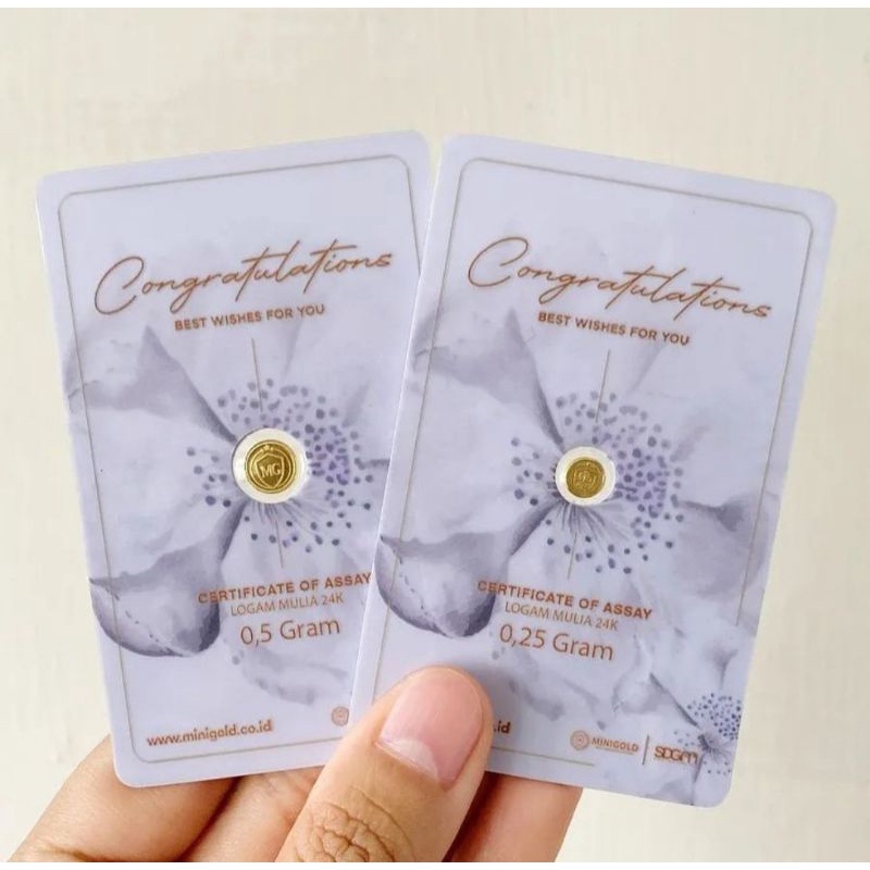 Congratulion minigold