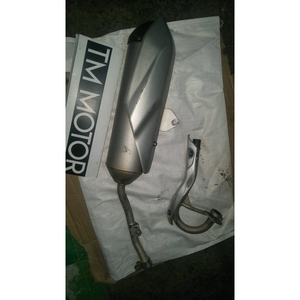 Kenalpot knalpot ori standar klx bf copotan ori mulus