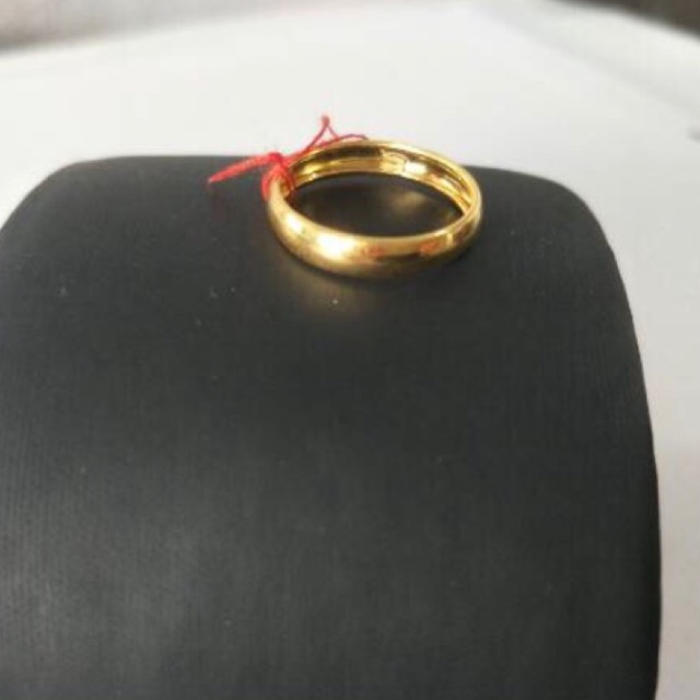 *HolyShop*_Cincin polos cincin kawin cincin couple cincin nikah emas asli kadar 700 setengah gr
