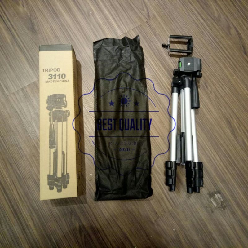 (FO) TRIPOD 1 METER FREE U HOLDER WEIFENG WT 3120A full black 3110 silver