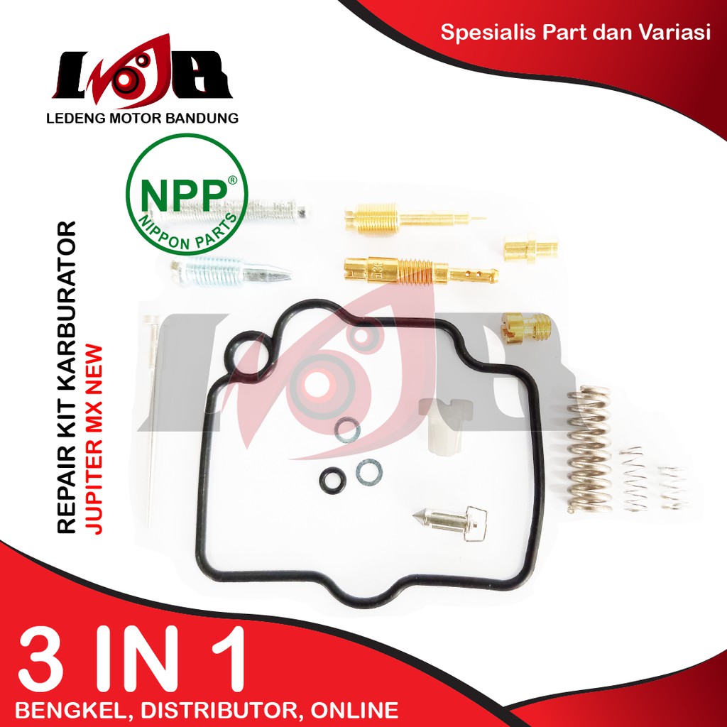 NPP RepairKit Karburator Jupiter mx new Parkit Carburator Carbu set Daleman Karbu