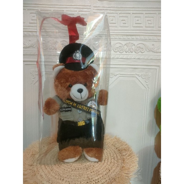 boneka polisi/piala polisi/buket polisi