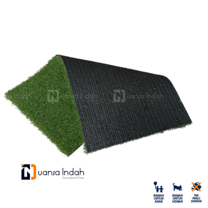 rumput sintetis type golf premium ukuran 25×75 cm