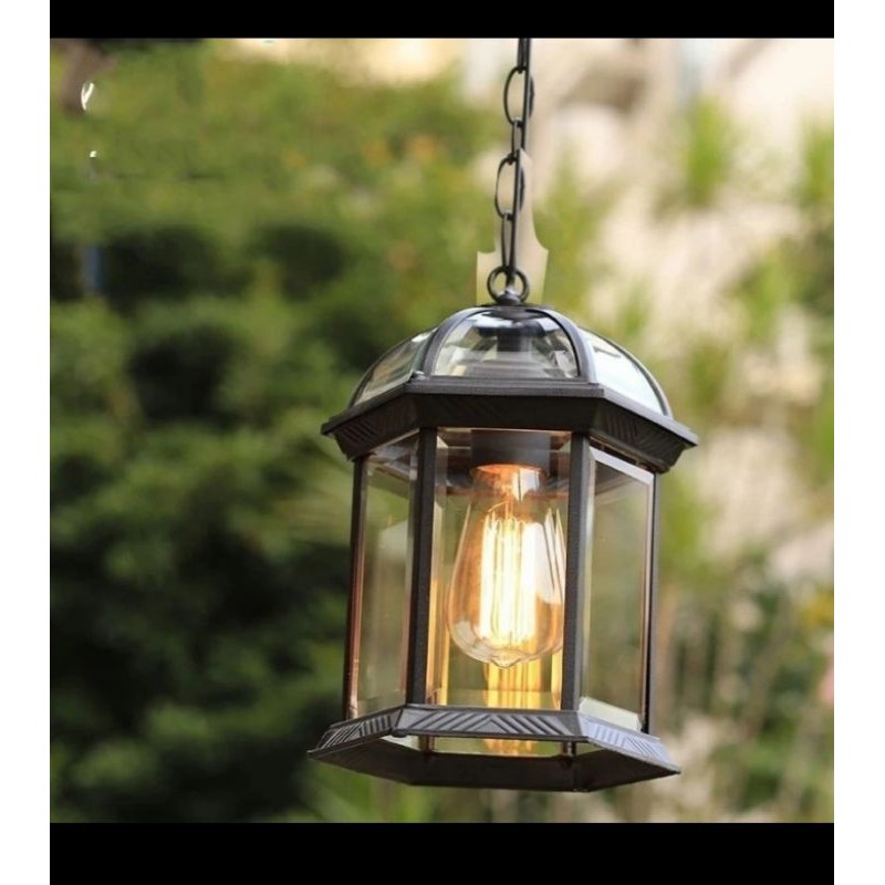 lampu gantung outdoor - lampu hias gantung - lampu teras101 HR