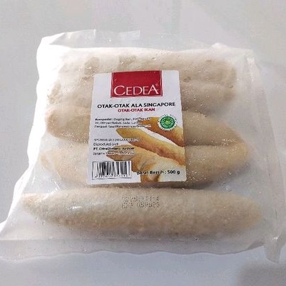 

Cedea otak-otak Singapore 500 gr