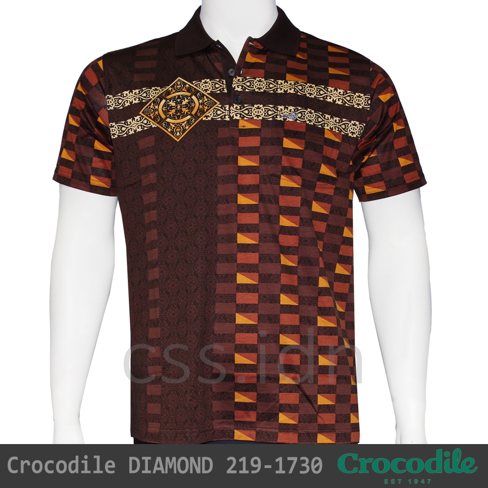 Kaos Kerah Pria Crocodile Diamond 219-1730