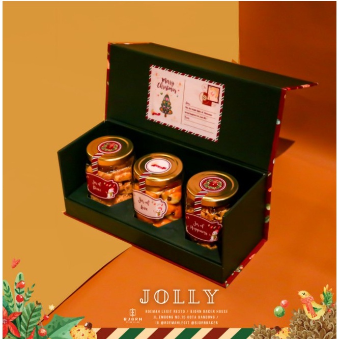 

READY CIKARANG 05 OCT 2024 - NY LIEM NY. LIEM NY.LIEM BANDUNG HAMPERS JOLLY NATAL CHRISTMAS HAMPER SALE PROMO PAKET HADIAH OLEH OLEH PACKAGE IDUL FITRI RAMADAN LEBARAN FESTIVE SEASON CNY CHINESE NEW YEAR IMLEK GIFT BOX CROISSANT CROFFLE BUTTER SUGAR