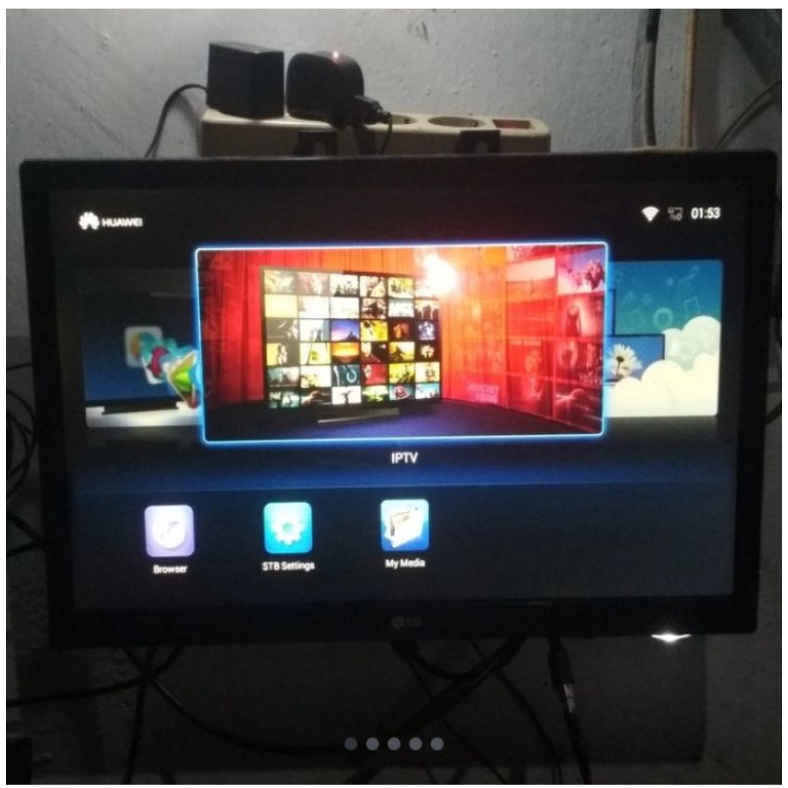 Stb Huawei EC6108V9 Ram 2gb Rom 8gb WiFi USB HDMI rca LAN Original