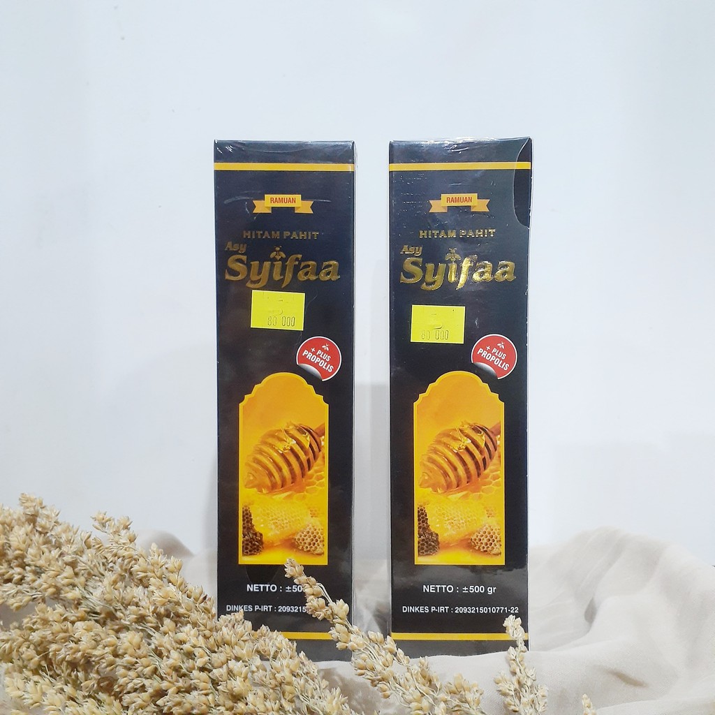 

MADU HITAM PAHIT ASY-SYIFAA PLUS PROPOLIS