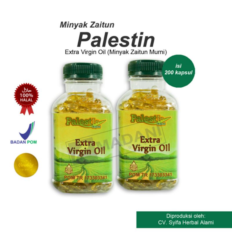 

Minyak Zaitun Palestin Extra Virgin Oil 200 Kapsul