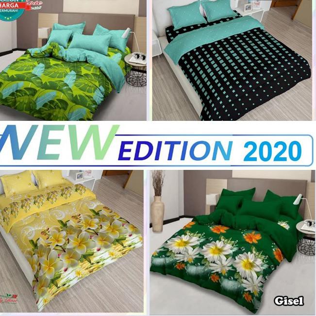 ➮ECF F BedCover LADY ROSE King Size FLAT / BedCover LADY ROSE 180 FLAT / Bedcover LADYROSE MOTIF DEW