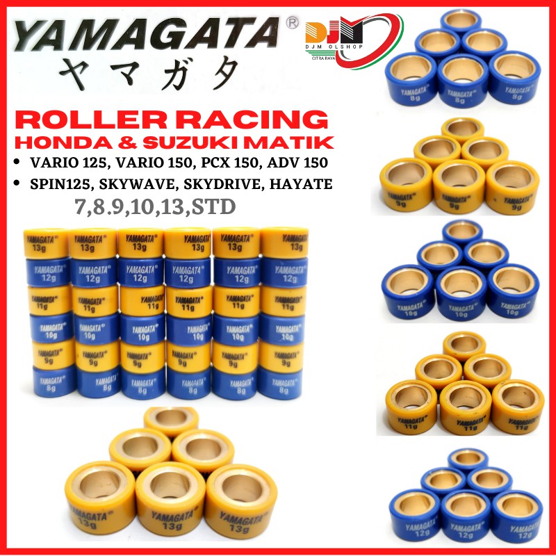 Roller Racing Yamagata Honda Vario 125 Vario 150 ADV 150 PCX 125 PCX 150 9gr -15gram