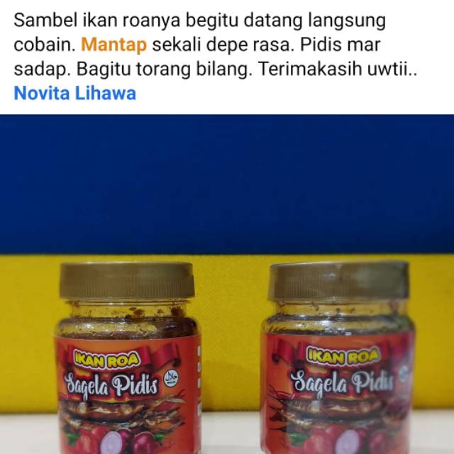 

Sambal ikan roa