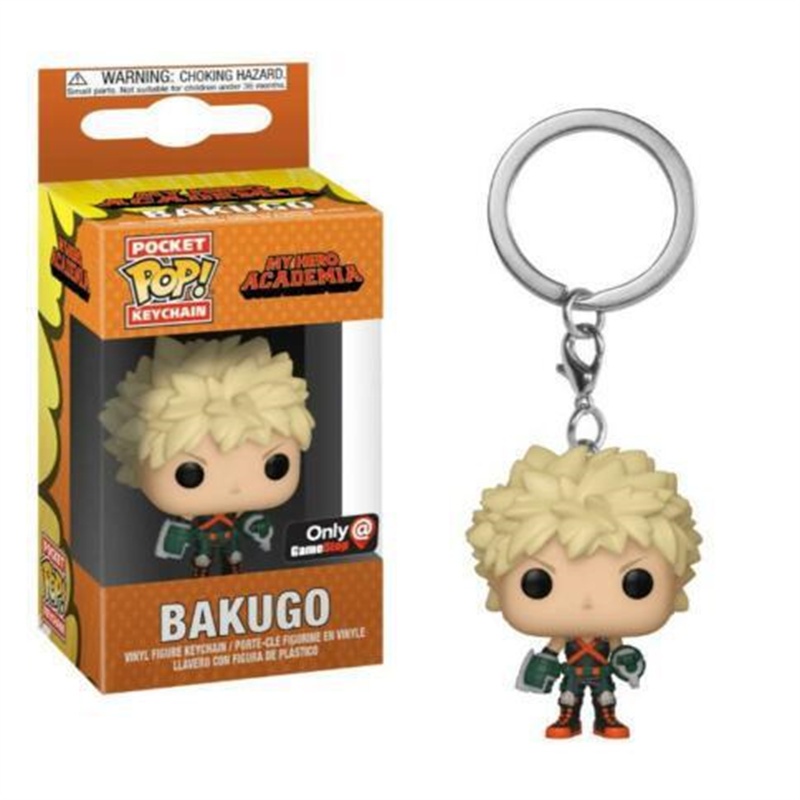 Funko POP Gantungan Kunci Bentuk Boneka Anime My Hero Academia Bakugo Deku Bahan PVC Untuk Hadiah