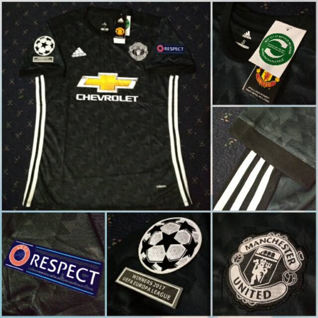 Jersey MANCHESTER UNITED (MU) Away 17/18 "Winners 2017 UEL"