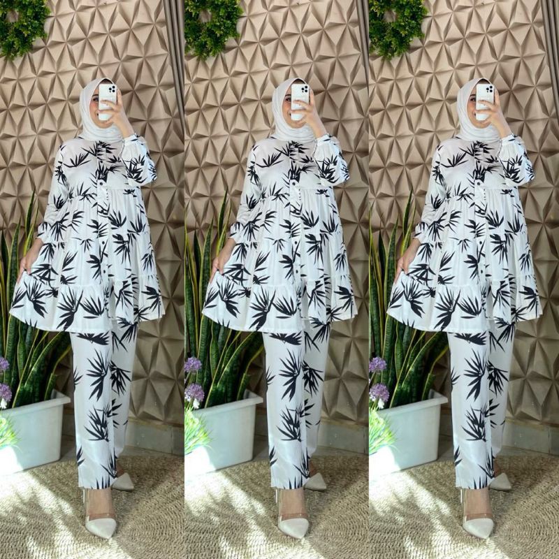 [COD] SALE  SETELAN FENOMENAL / ONSET DAUN / ckl look