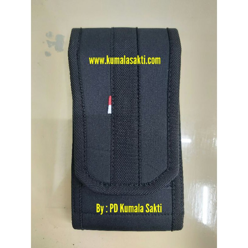 Sarung HP Kanvas Satuan Hitam | Dompet Tempat HP Pinggang Andorid Tactical | Kaos Tactical | Topi