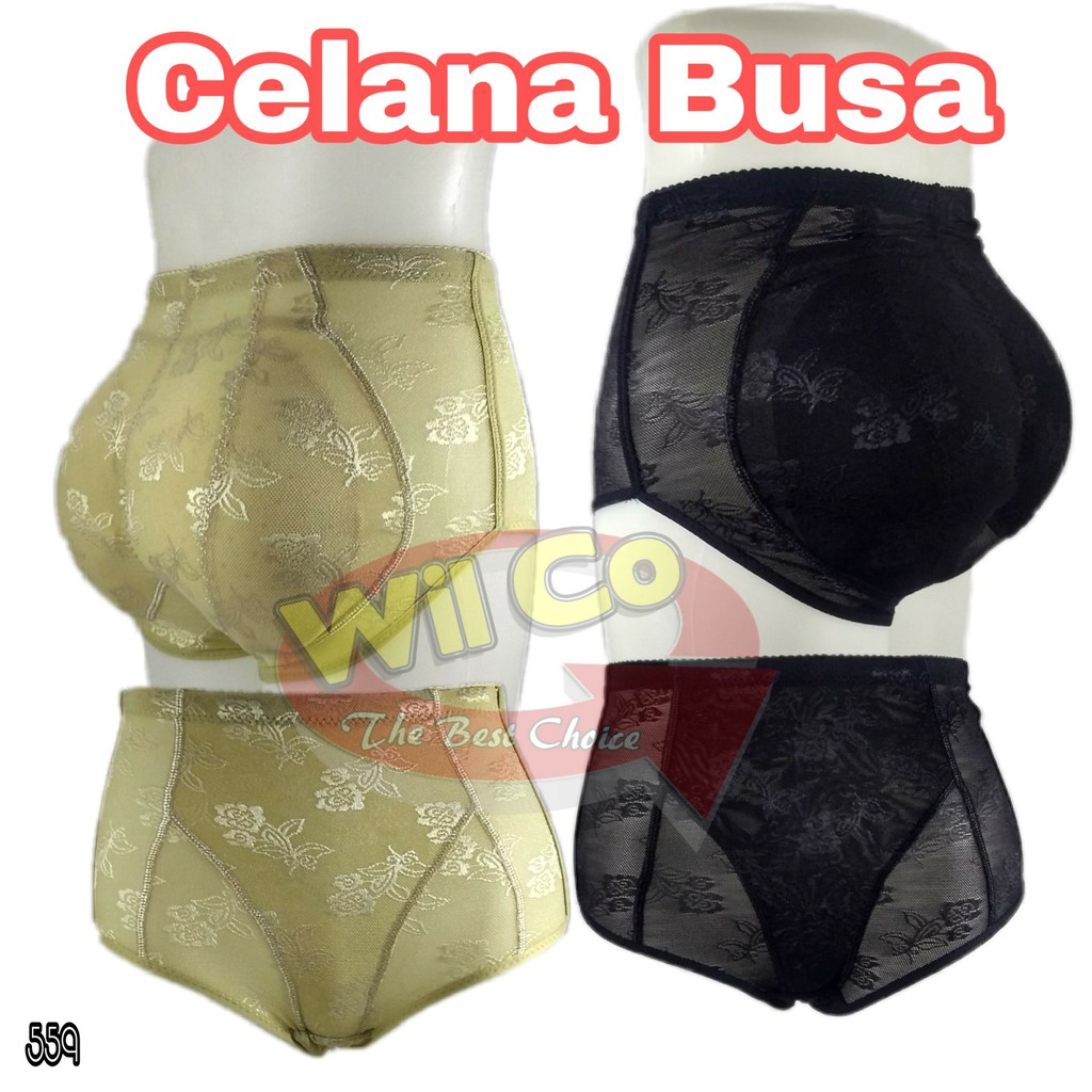 K559 Celana  Dalam  Wanita Pantat Palsu Bokong  Palsu 