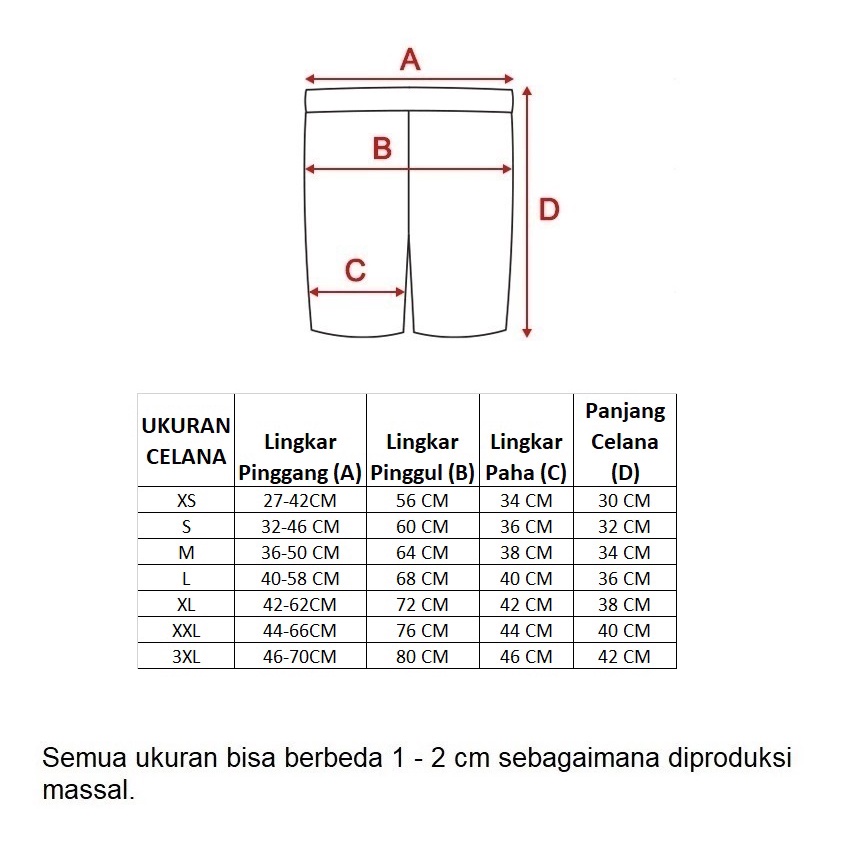 Hanamichi ZEBA Celana Pendek Anak Casual Polos Chino