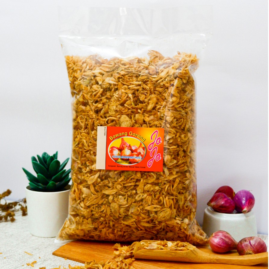 

Bawang Goreng Jojo asli sumenep 500gr Firsthand