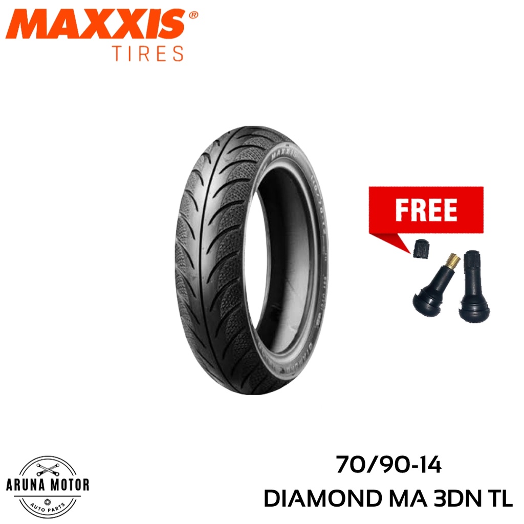 Ban Matic Maxxis Diamond 70/90-14 Tubeles