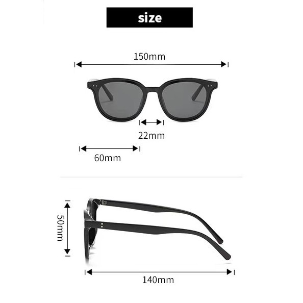 INDOMINI R327 Kacamata Fashion Unisex/Kacamata Style Korea/Kacamata Import Murah Sunglasses