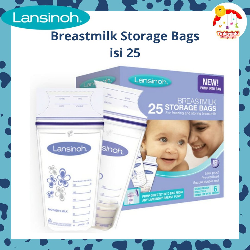 LANSINOH Breastmilk Storage Bags isi 25