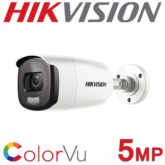 Kamera Cctv Hikvision 5mp ColorVu DS2CE12HFT-F Turbo HD Original