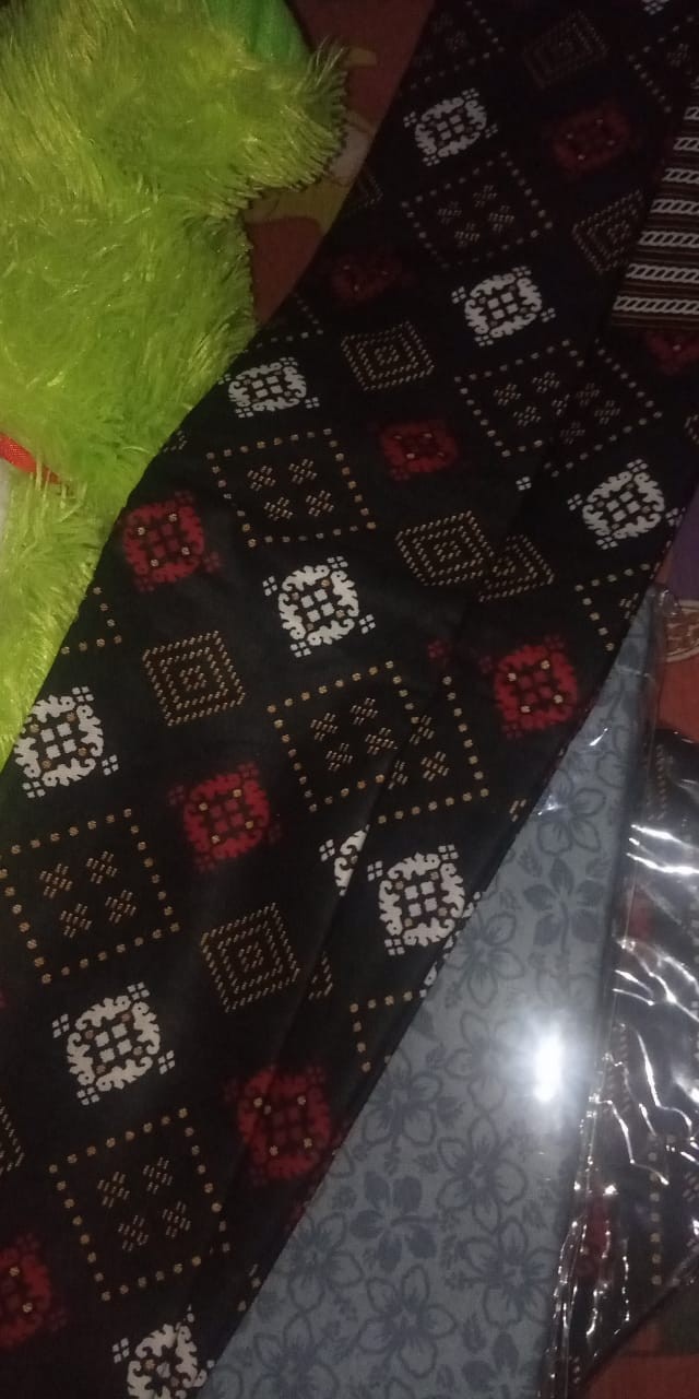 Kainbatik Print Sogan Hitam Manis Batik Couple Seragam Bridesmaid