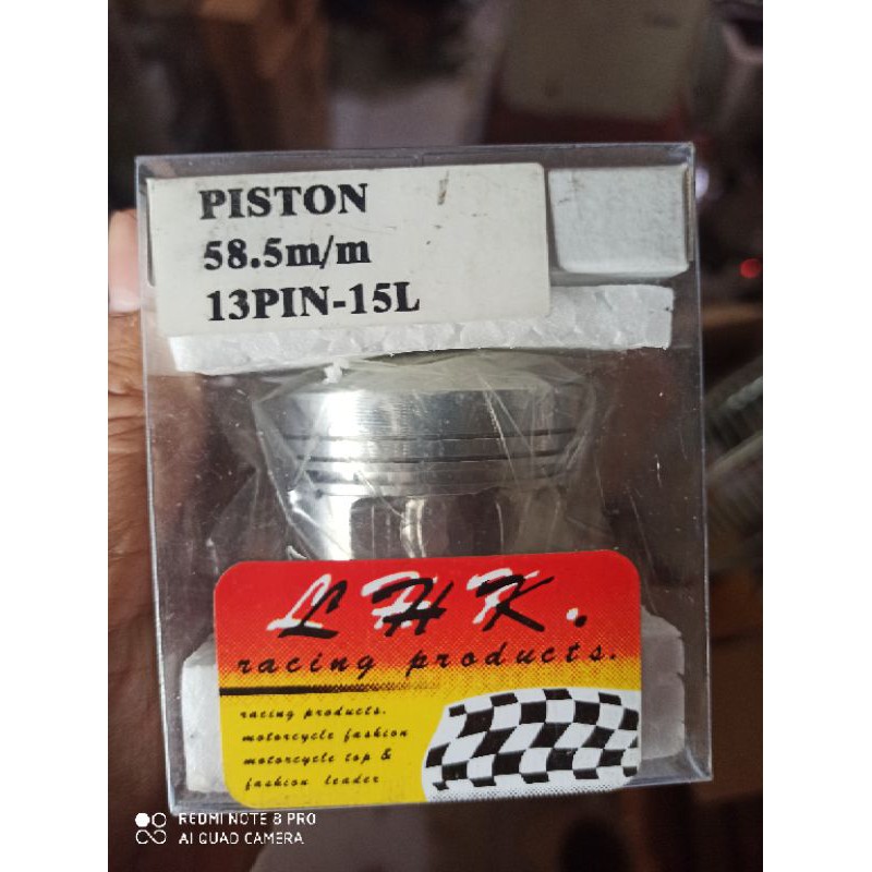 Piston LHK 58 58.5 Pin 13 asli dan original LHK