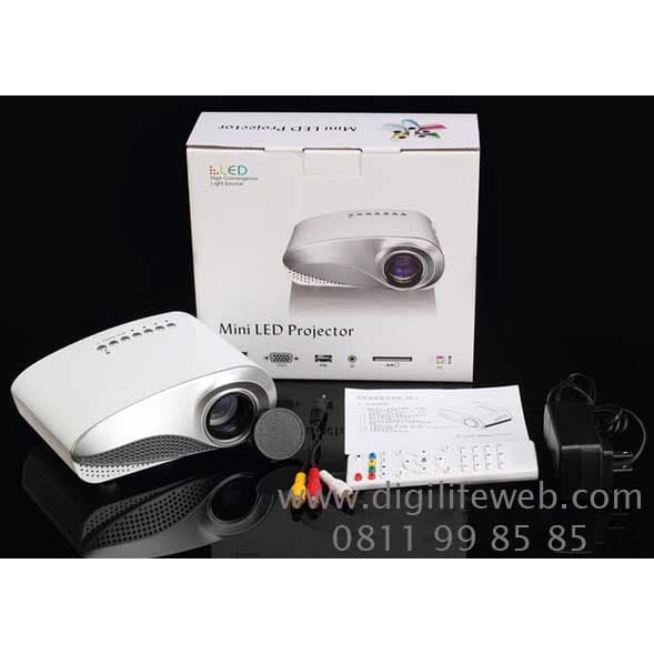 TERBARU Mini LED Projector RD 802 With TV Tuner Portable Proyektor Display